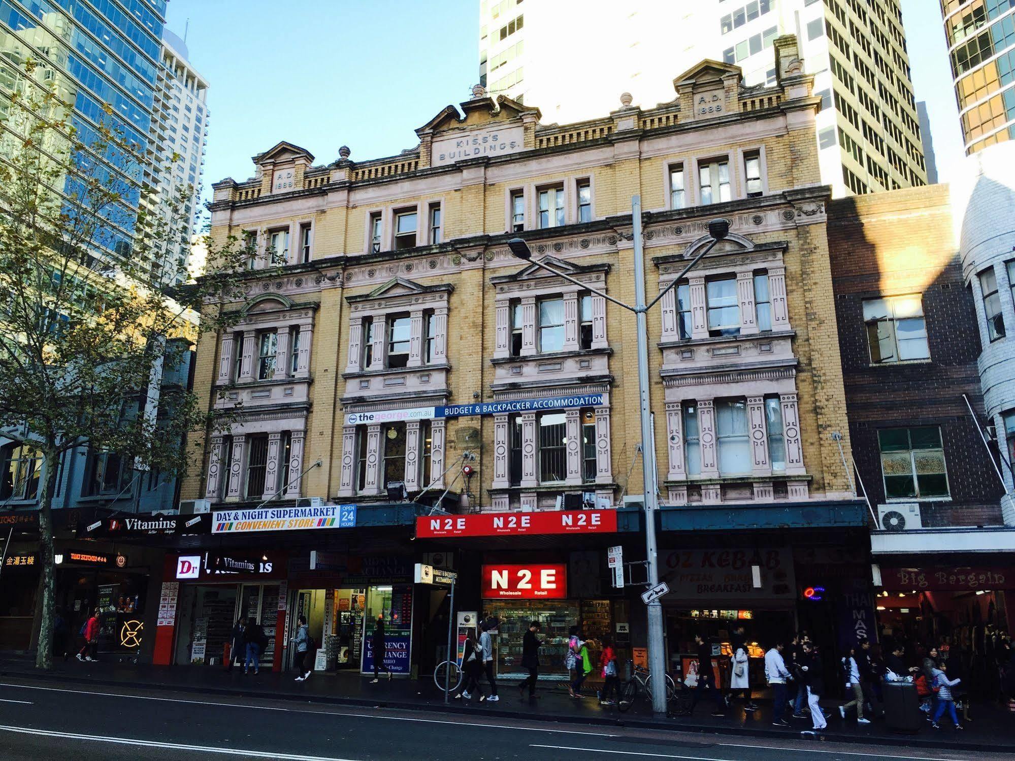 The George Street Hotel Sídney Exterior foto